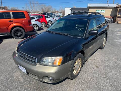 2001 Subaru Outback for sale at Creekside Auto Sales in Pocatello ID