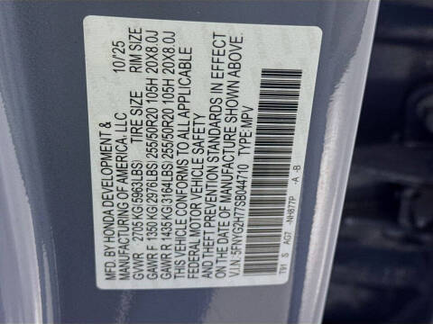 2025 Honda Pilot Touring+