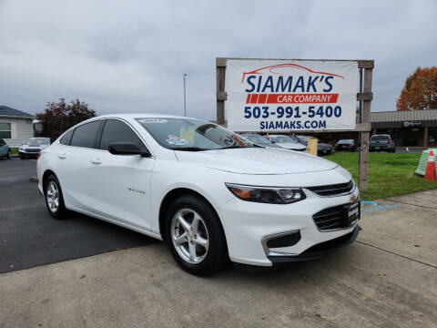 2017 Chevrolet Malibu for sale at Siamak's Car Company llc in Woodburn OR