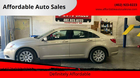 2013 Chrysler 200 for sale at Affordable Auto Sales in Humphrey NE