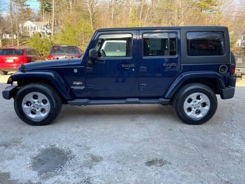 2013 Jeep Wrangler Unlimited for sale at Upton Truck and Auto in Upton MA