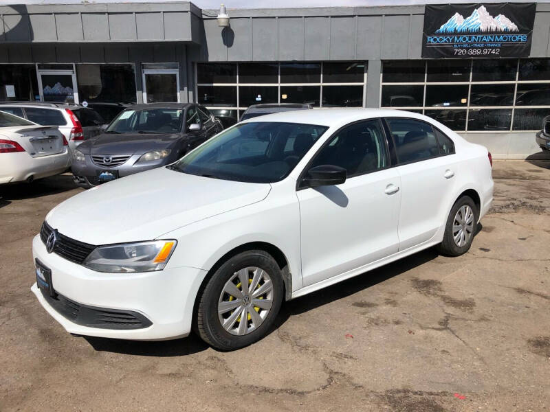 2014 Volkswagen Jetta for sale at Rocky Mountain Motors LTD in Englewood CO