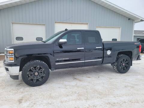 2014 Chevrolet Silverado 1500 for sale at OLBY AUTOMOTIVE SALES in Frederic WI