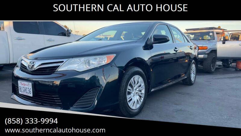 2012 Toyota Camry for sale at SOUTHERN CAL AUTO HOUSE in San Diego CA