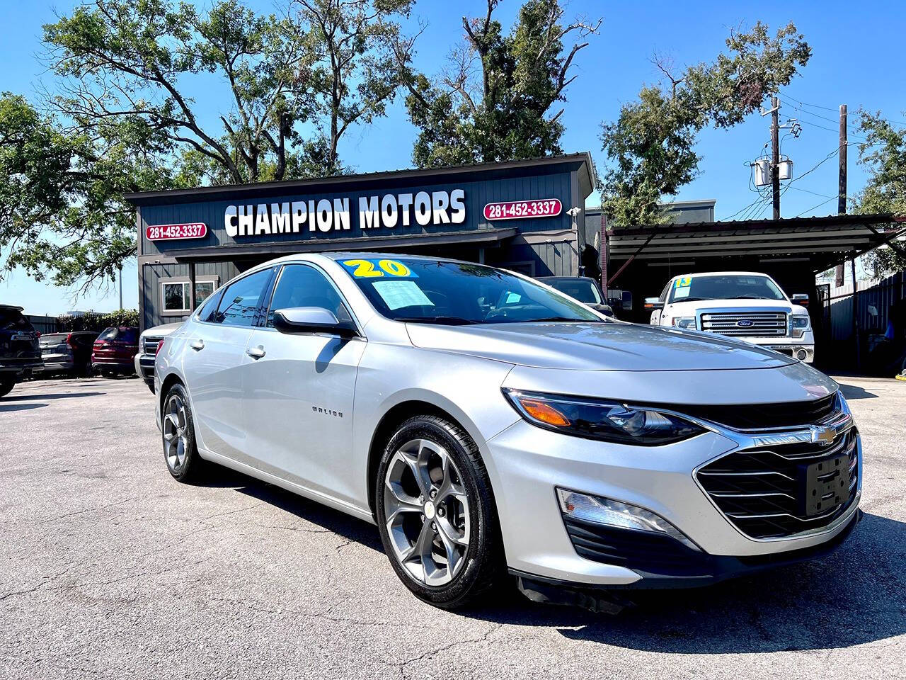 2020 Chevrolet Malibu for sale at Champion Motors in Channelview, TX