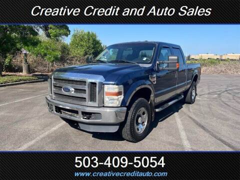 2009 Ford F-350 Super Duty for sale at Creative Credit & Auto Sales in Salem OR