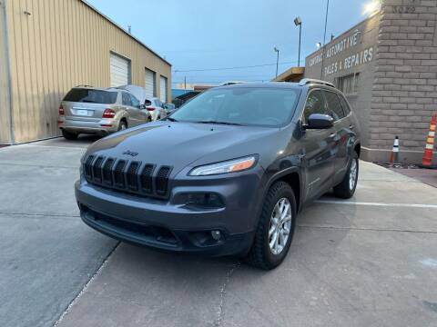 2017 Jeep Cherokee for sale at CONTRACT AUTOMOTIVE in Las Vegas NV
