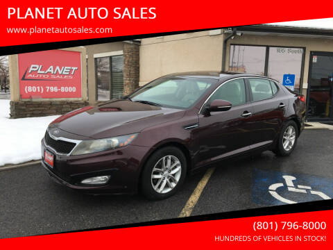 2013 Kia Optima for sale at PLANET AUTO SALES in Lindon UT