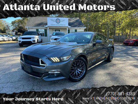 2016 Ford Mustang for sale at Atlanta United Motors in Jefferson GA