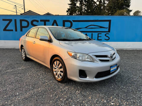 2012 Toyota Corolla for sale at Zipstar Auto Sales in Lynnwood WA