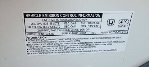 2019 Honda Odyssey Elite