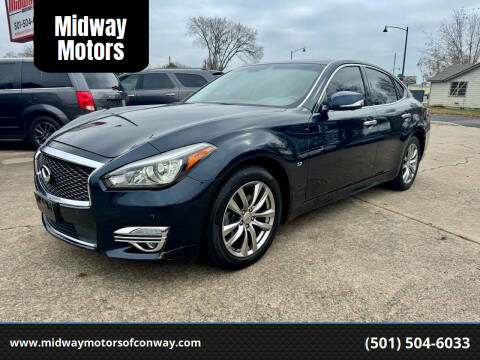 2015 Infiniti Q70 for sale at Midway Motors in Conway AR