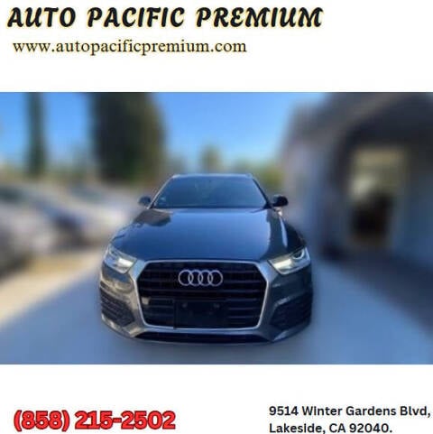 2018 Audi Q3 for sale at Auto Pacific Premium in Lakeside, CA