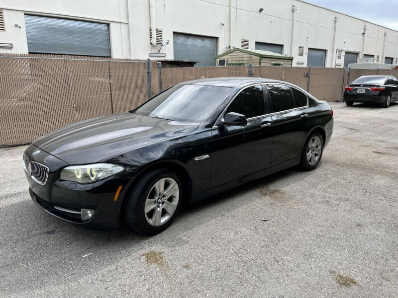 2012 BMW 5 Series for sale at Zak Motor Group in Deerfield Beach FL