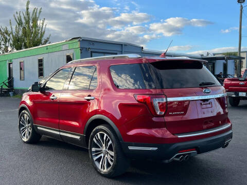2018 Ford Explorer Platinum