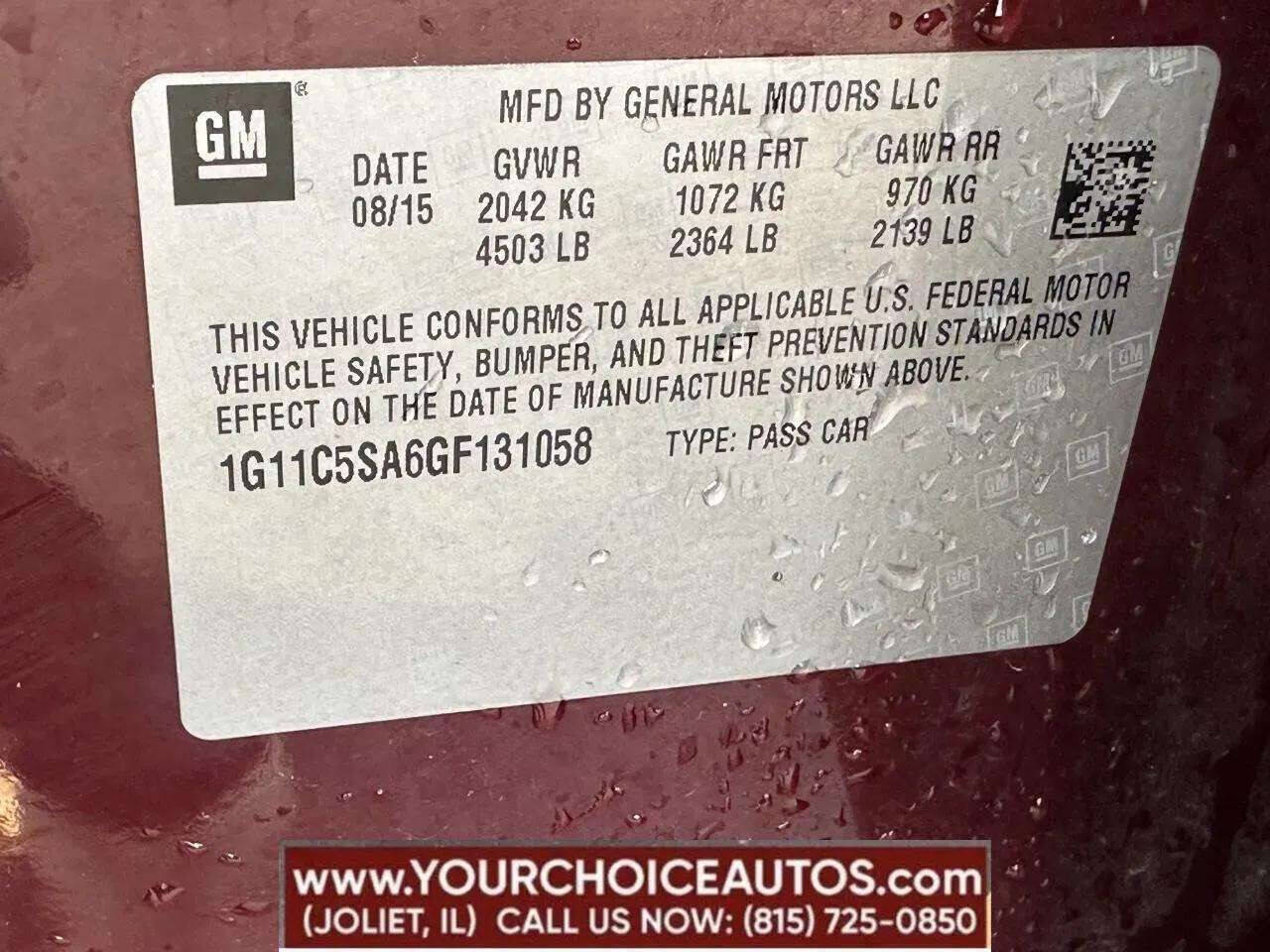 ChevroletMalibu Limited17