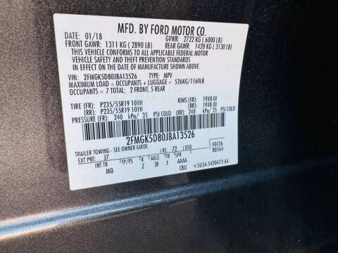 2018 Ford Flex Limited