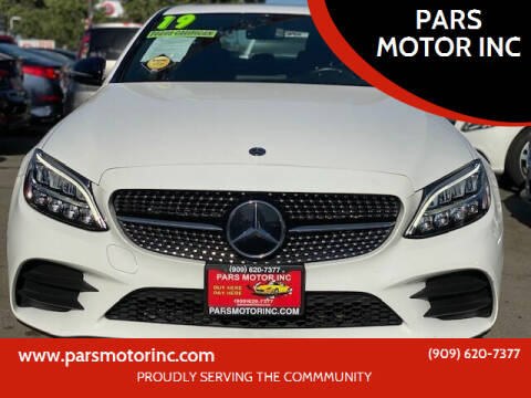 2019 Mercedes-Benz C-Class for sale at PARS MOTOR INC in Pomona CA