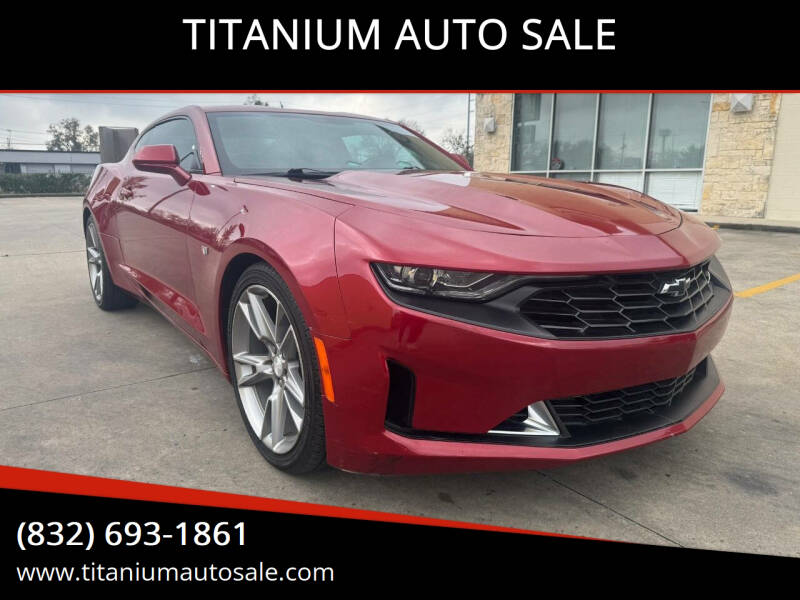 2020 Chevrolet Camaro for sale at TITANIUM AUTO SALE in Houston TX