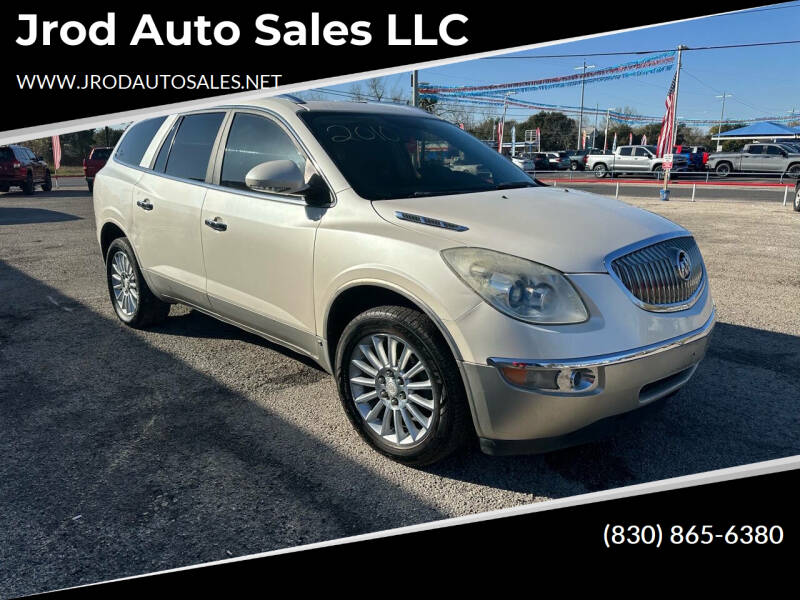 2010 Buick Enclave for sale at Jrod Auto Sales LLC in Seguin TX