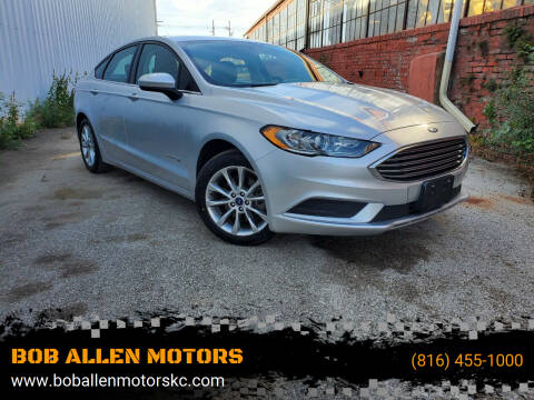 2017 Ford Fusion Hybrid for sale at BOB ALLEN MOTORS in North Kansas City MO