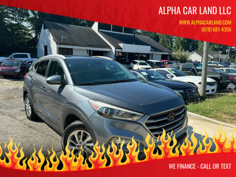 2016 Hyundai Tucson for sale at Alpha Car Land LLC in Snellville GA