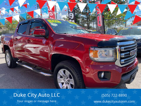 2015 GMC Canyon for sale at Duke City Auto LLC in Gallup NM