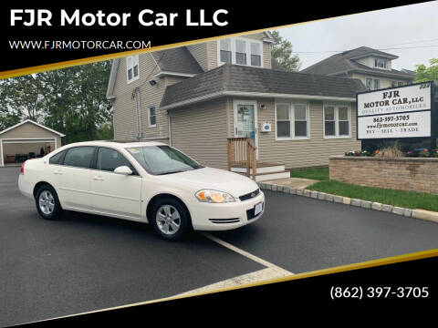 2007 Chevrolet Impala for sale at FJR Motor Car LLC in Mine Hill NJ