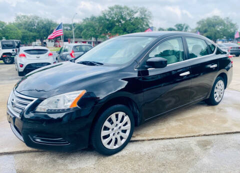 2013 Nissan Sentra for sale at Testarossa Motors in League City TX