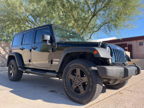 2016 Jeep Wrangler Unlimited for sale at Town and Country Motors in Mesa AZ