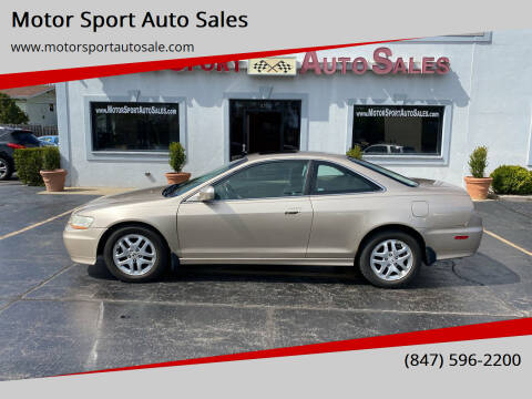 2001 Honda Accord for sale at Motor Sport Auto Sales in Waukegan IL