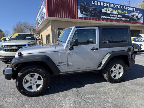 2016 Jeep Wrangler for sale at London Motor Sports, LLC in London KY