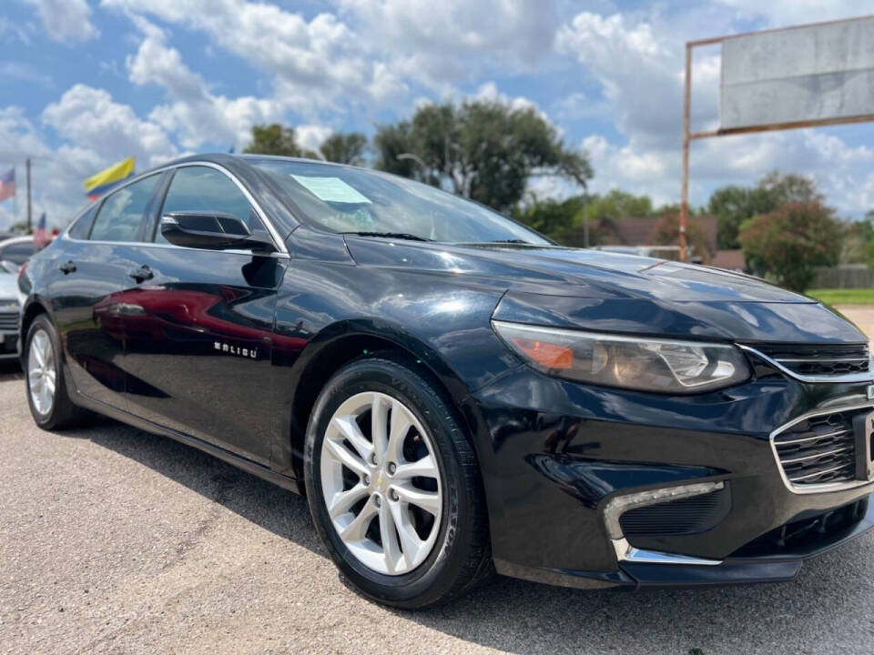 2016 Chevrolet Malibu for sale at J-R Auto Sales LLC in Houston, TX