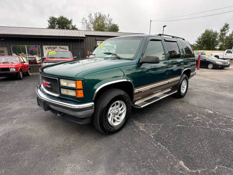 1996 GMC Yukon for sale at VILLAGE AUTO MART LLC in Portage IN