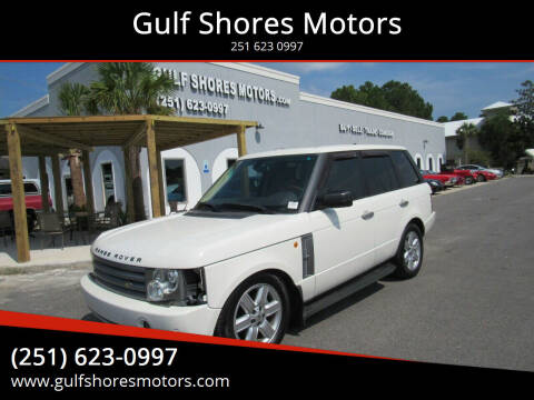 2005 Land Rover Range Rover for sale at Gulf Shores Motors in Gulf Shores AL