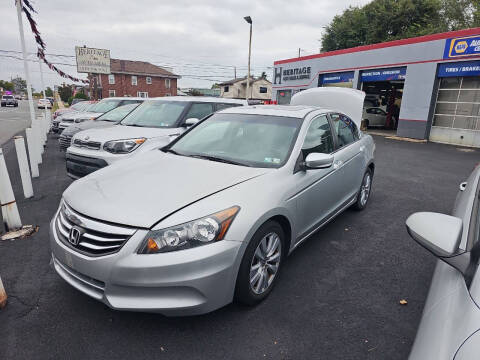 2011 Honda Accord for sale at Heritage Auto Sales in Reading PA