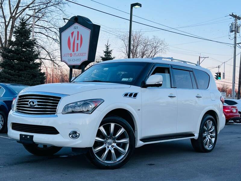 2014 Infiniti QX80 for sale at Y&H Auto Planet in Rensselaer NY