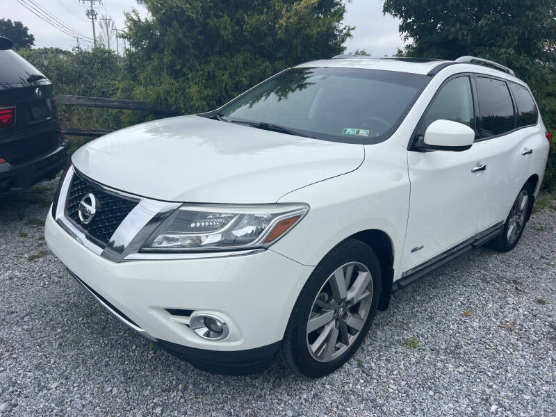 2014 Nissan Pathfinder Hybrid for sale at Truck Stop Auto Sales in Ronks PA