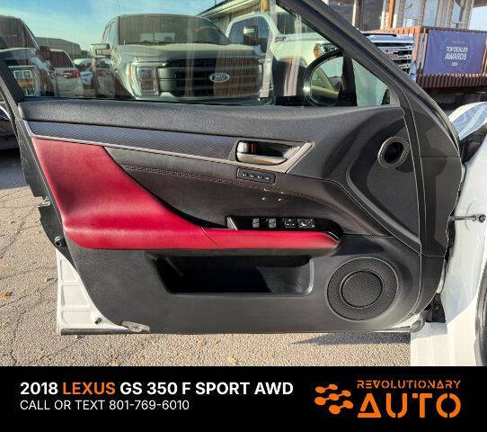 2018 Lexus GS 350 F SPORT