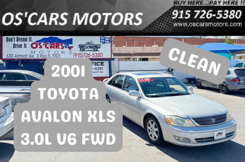 2001 Toyota Avalon for sale at Os'Cars Motors in El Paso TX