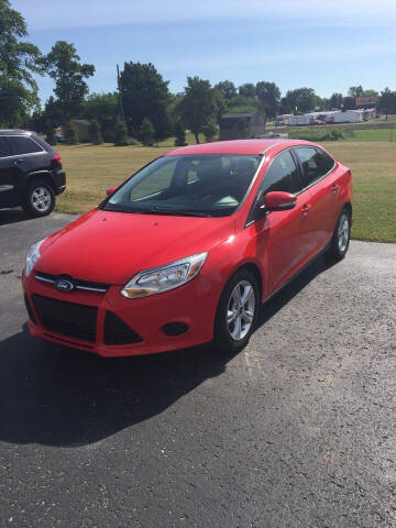 2013 Ford Focus for sale at Hines Auto Sales in Marlette MI