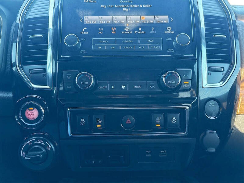 2022 Nissan Titan Platinum Reserve