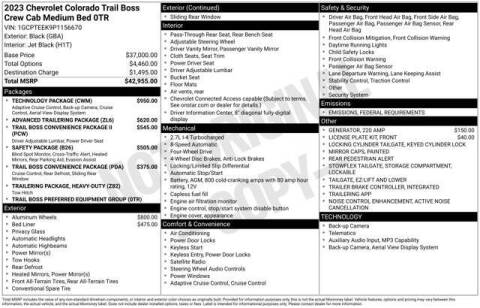 2023 Chevrolet Colorado Trail Boss