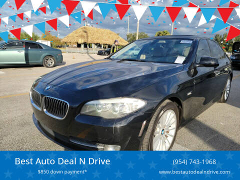 2011 BMW 5 Series for sale at Best Auto Deal N Drive in Hollywood FL