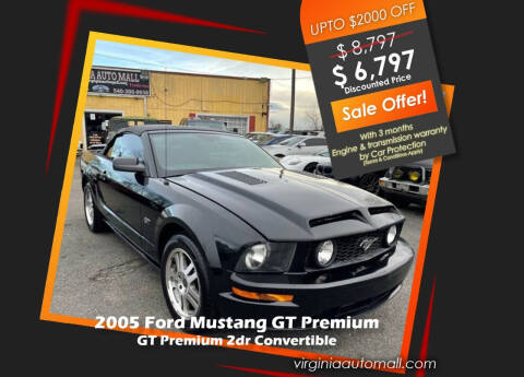 2005 Ford Mustang for sale at Virginia Auto Mall in Woodford VA