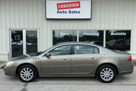 2010 Buick Lucerne for sale at Certified Auto Sales in Des Moines IA