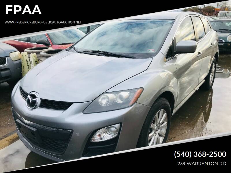2012 Mazda CX-7 for sale at FPAA in Fredericksburg VA