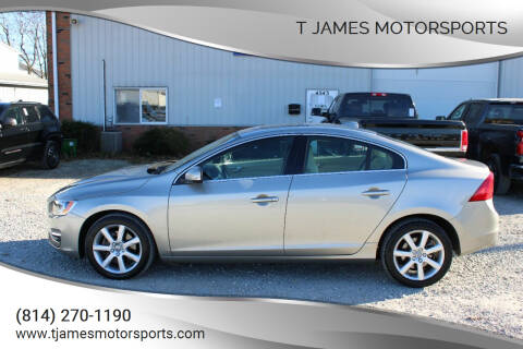 2016 Volvo S60 for sale at T James Motorsports in Gibsonia PA