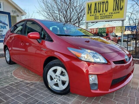 2010 Toyota Prius for sale at M AUTO, INC in Millcreek UT