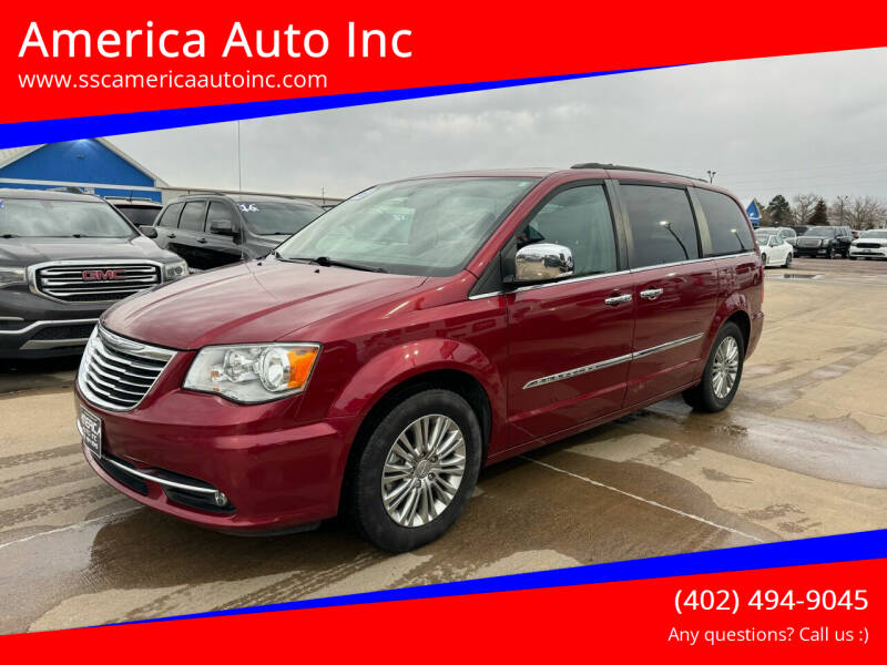 2016 Chrysler Town and Country for sale at America Auto Inc in South Sioux City NE